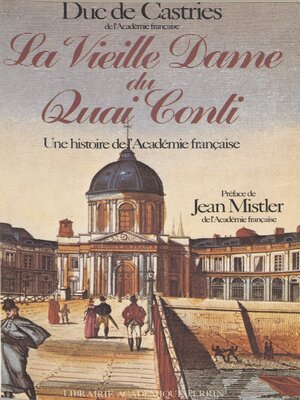 cover image of La vieille dame du Quai Conti